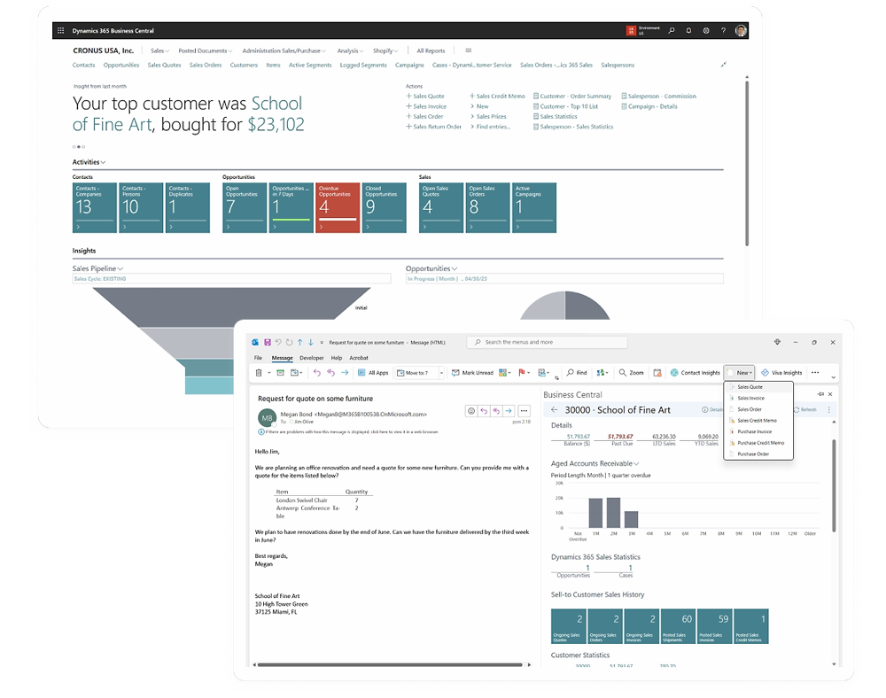 Grupo TI Solution Partner Microsoft Dynamics 365 Business Central Administracion Empresarial Ventas